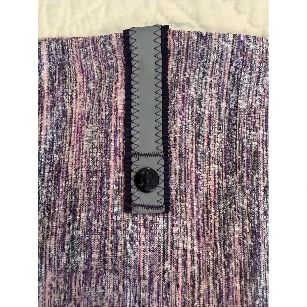 Lululemon Vinyasa Scarf Space Dye Pink‎ Purple Snap Wrap LW9M67S NWT